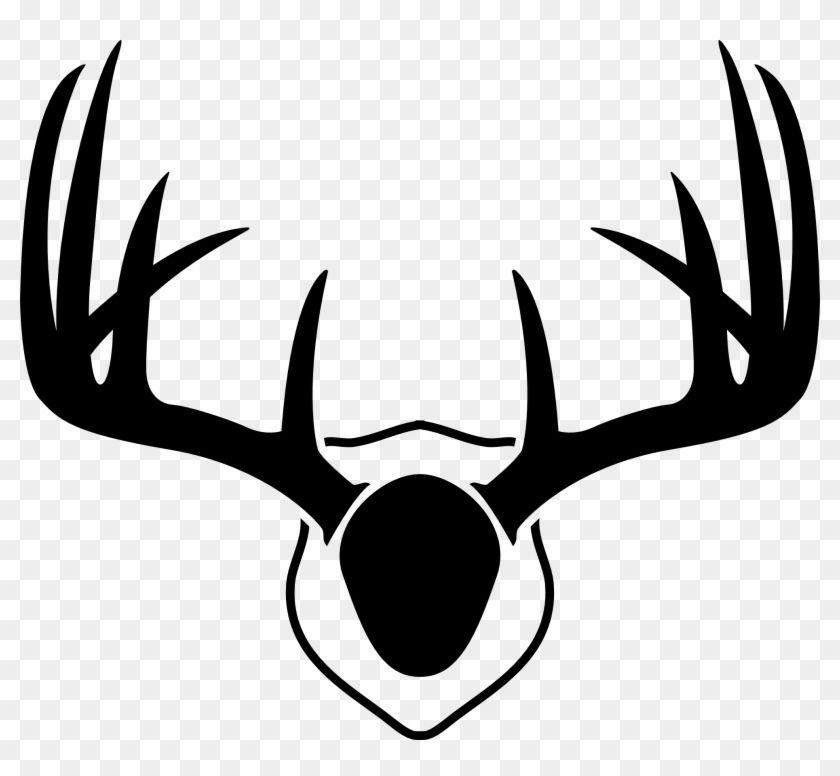 Moose Antler Logo - Buck Clipart Moose Antler - Drawing Of Deer Antlers - Free ...
