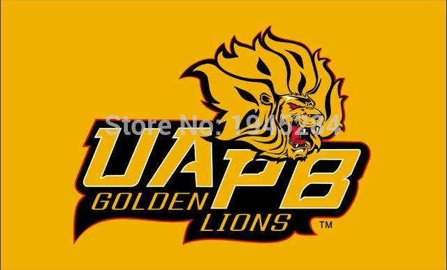 UAPB Golden Lions Logo - Online Shop UAPB Arkansas Pine Bluff Golden Lions Flag Banner New ...
