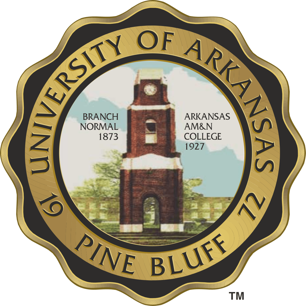 UAPB Golden Lions Logo - University of Arkansas at Pine Bluff