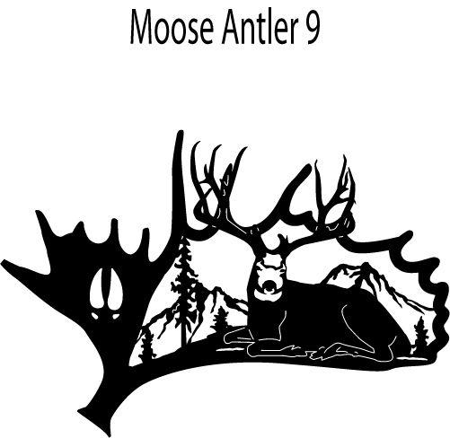 Moose Antler Logo - Moose Antlers — Imig & Sons Ingenuity LLC