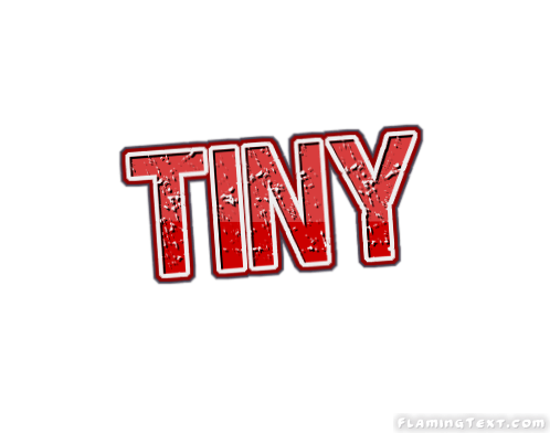 Tiny Logo - Tiny Logo. Free Name Design Tool from Flaming Text