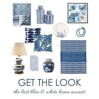 Best Blue and White Logo - Get the Look: The Best Blue & White Home Accents - Arts and Homes by ...