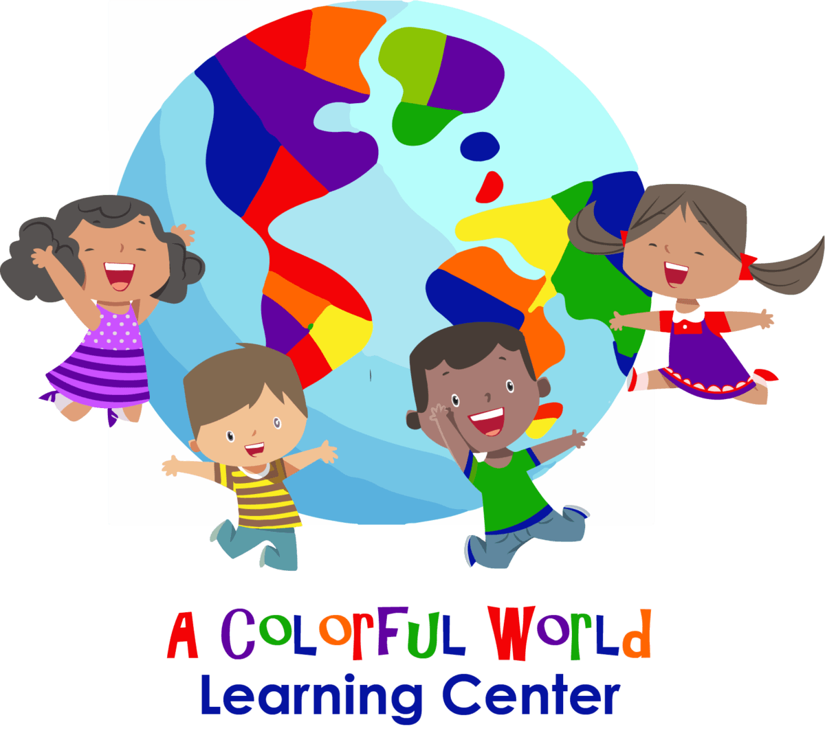 Colorful World Logo - Child care in Columbus, OH. A Colorful World Learning Center