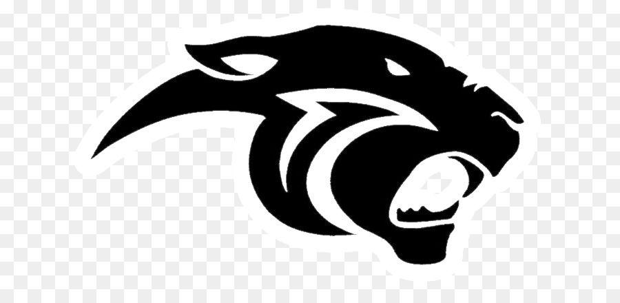 Black and White Panther Logo - Thonon Black Panthers Logo Clip art - blak panther png download ...