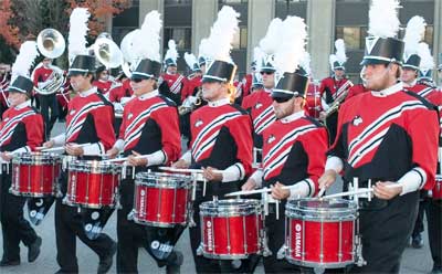 Illinois State University Drumline Logo - Huskie Marching Band to play Convo Center - NIU Today