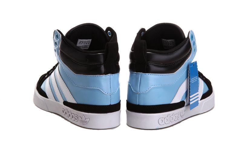 Best Blue and White Logo - Online Cheap Adidas Originals Top Court Mid Big Logo Shoes Men Blue ...