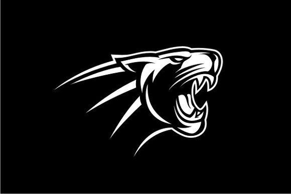 White Panther Logo - Panther Logo Templates Creative Market