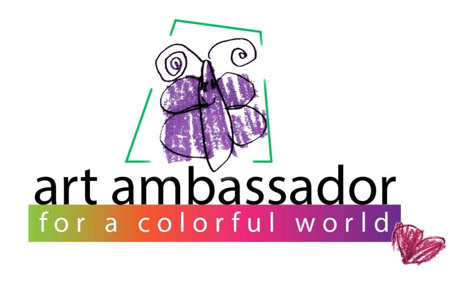 Colorful World Logo - Art Ambassador for a Colorful World