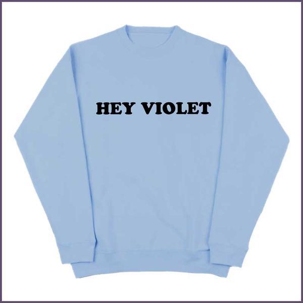 Violet and Blue Logo - Hey Violet US | Hey Violet US