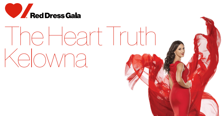 The Heart Truth Logo - 6th Annual Red Dress Gala - Heart Truth Kelowna