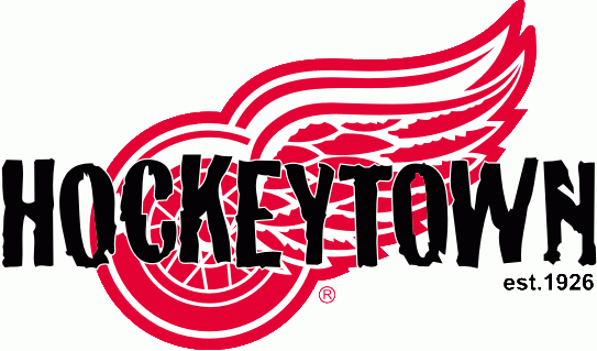 Hockeytown Logo - Wings logo hockeytown | PuckBuddys