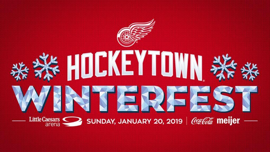 Hockeytown Logo - Fans invited to inaugural Hockeytown Winterfest at Little Caesars Arena