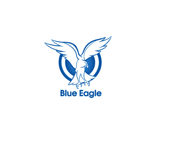 White and Blue Eagles Logo - 100+ Best Eagle Logo Design Samples for Inspiration 2018