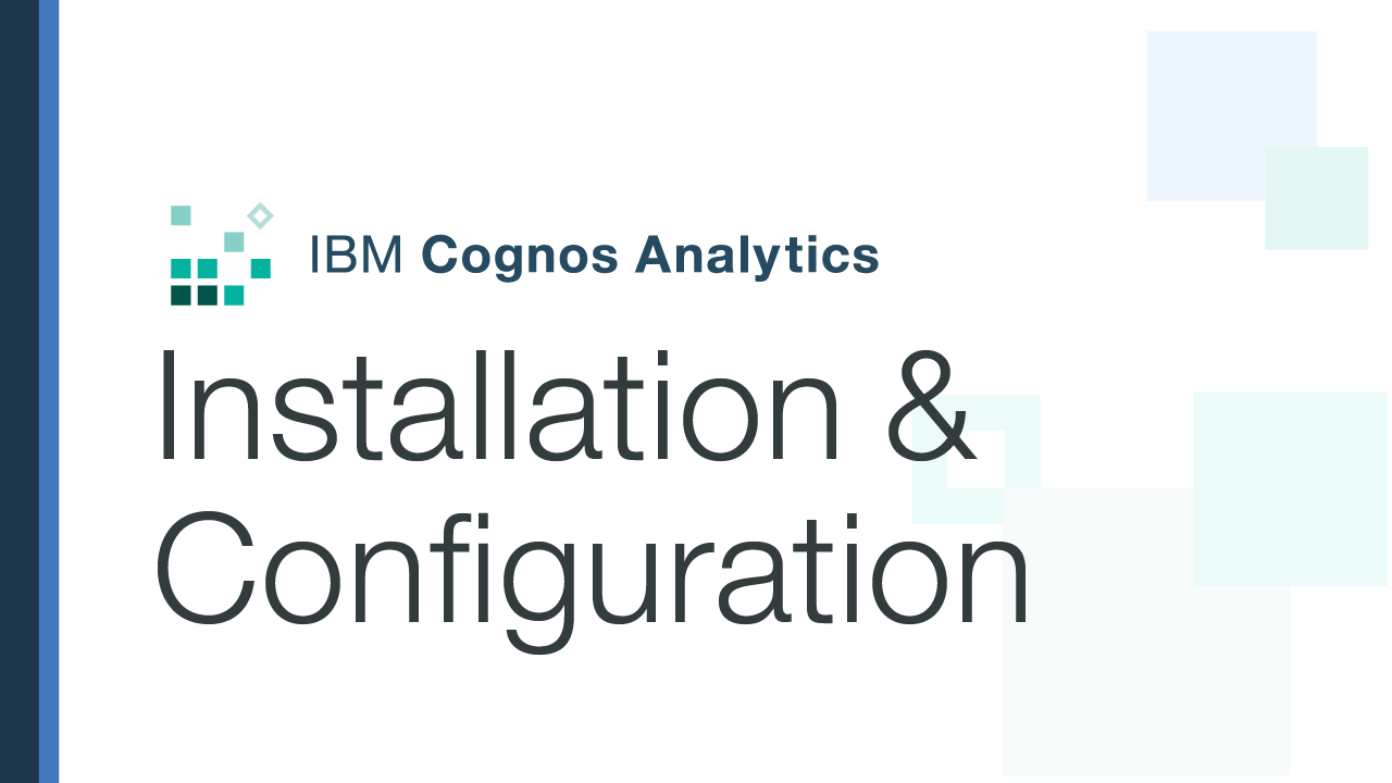 IBM Cognos Logo - Video: How to add a new data server connection (11.0.6+)