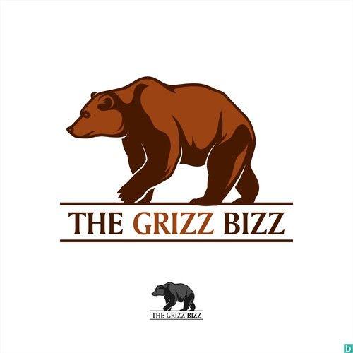 Grizzly Bear Logo - Mean Grizzly bear with a swiping paw | Logo design contest