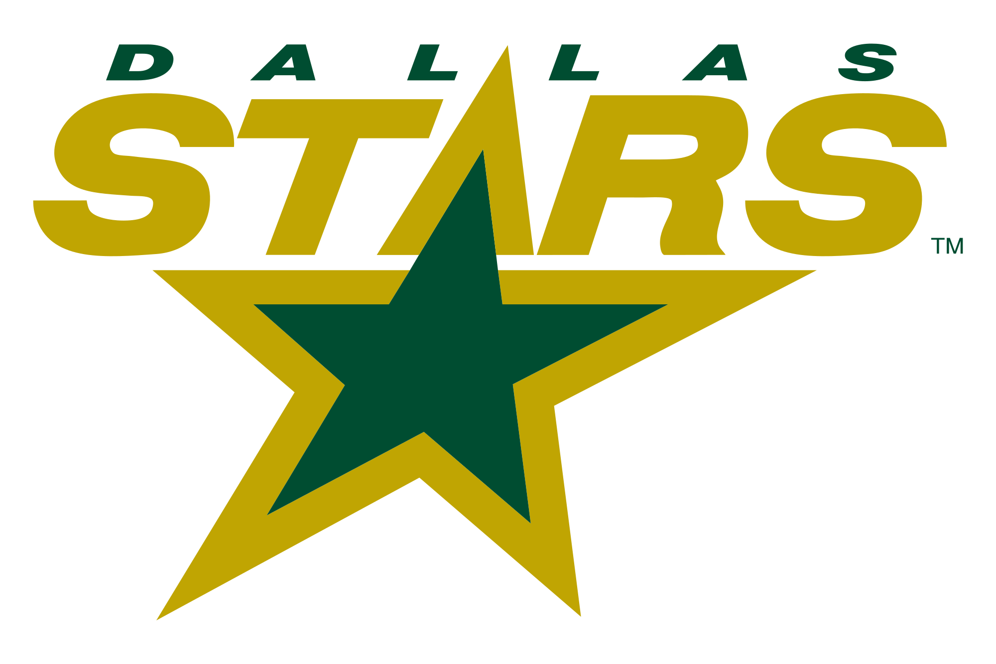 Dallas Stars Logo - Logo Dallas Stars.svg