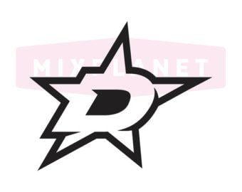 Dallas Stars Logo - Dallas stars svg | Etsy