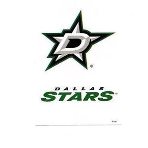 Dallas Stars Logo - Dallas Stars NHL New Hockey Team Logo Name Stickers Benn Seguin ...