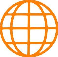 Orange Globe Logo - 10 Best Pictograms images | Pictogram, Graphics, Graphic Design