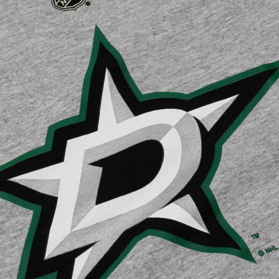 Dallas Stars Logo - Men's Dallas Stars Reebok Gray Primary Logo T-Shirt