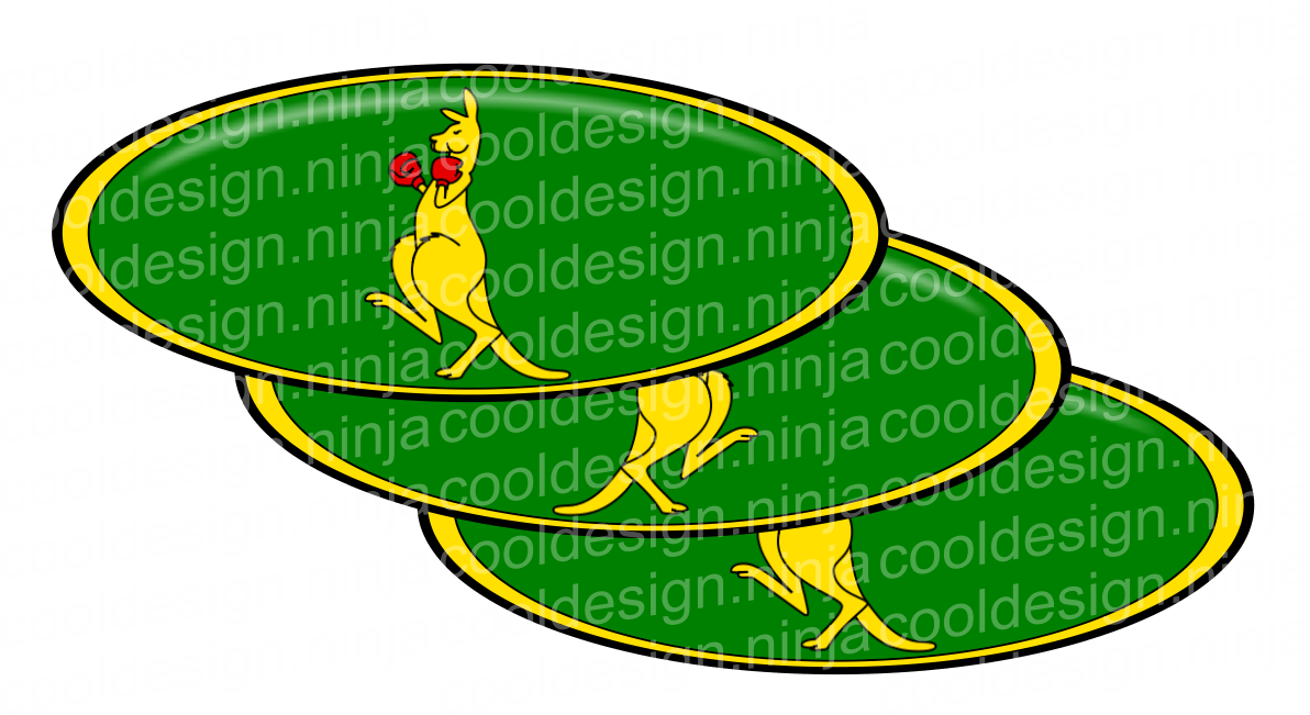 Boxing Kangaroo Logo - Boxing Kangaroo Emblem Skins – Cool Design Ninja