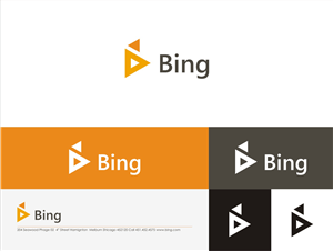 Old Bing Logo - Bing Logo Design Contest Bold, Modern Logo Design by nandkumar ...