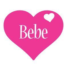 Bebe Logo - Best BeBe image. Bebe, Bob logo, Name logo