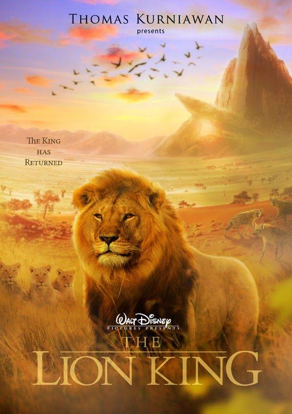 The Lion King Movie Logo - Disney Movie Poster Artwork 