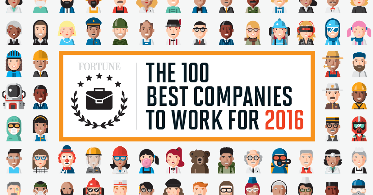 Top 100 Company Logo - 100 Best Companies to Work For - Fortune