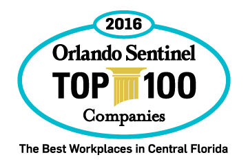 Top 100 Company Logo - Winners of the Orlando Sentinel's Companies