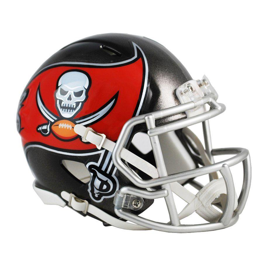 Tampa Bay Buccaneers Logo - Riddell Tampa Bay Buccaneers Revolution Speed Mini Football Helmet