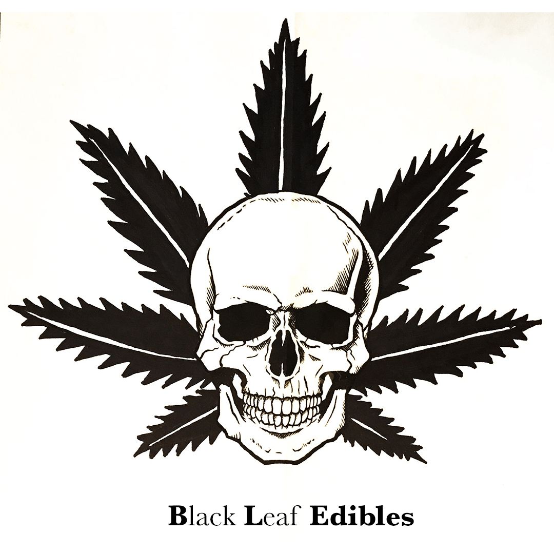 black-leaf-logo-logodix