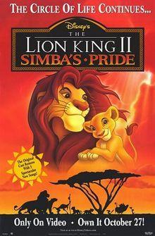 Disney's Lion King Movie Logo - The Lion King II: Simba's Pride