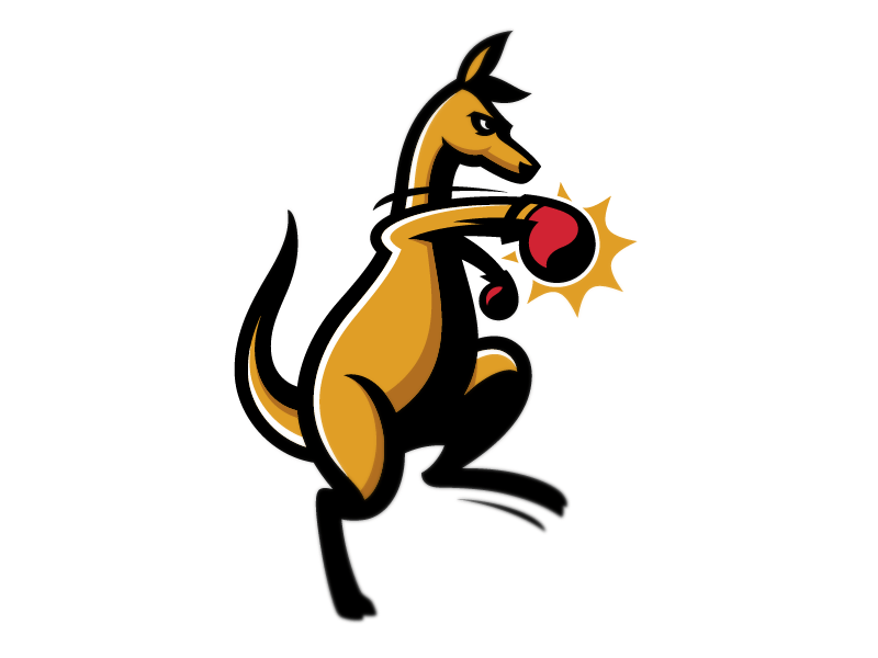 Boxing Kangaroo Logo - Kangaroo character design by Carlos Fernandez | Dribbble | Dribbble