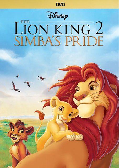 Disney's Lion King Movie Logo - The Lion King II: Simba's Pride (DVD) (English/French/Spanish) 1998 ...