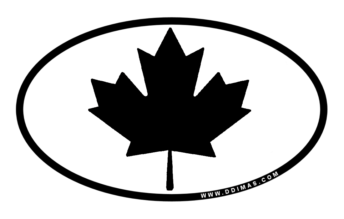 Black Leaf Logo - Black Maple Leaf - DDIMAS