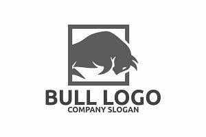 Bull Company Logo - Bull Eagle Logo Logo Templates Creative Market