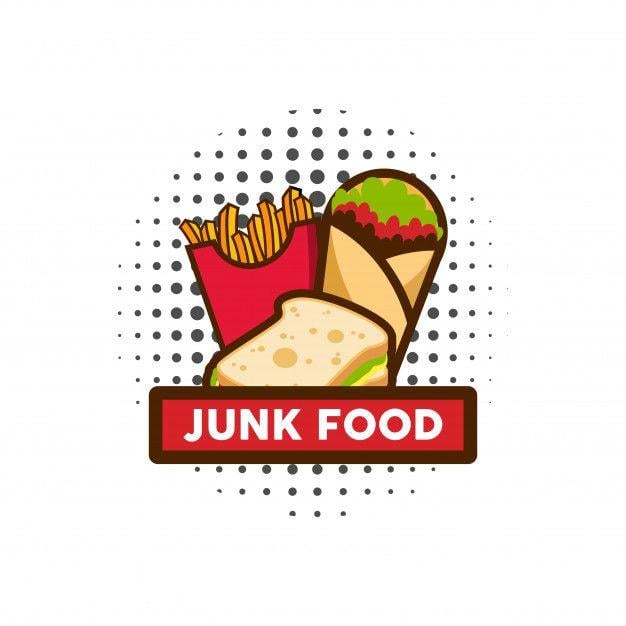 Junk Food Brand Logo - Junk food logo Vector