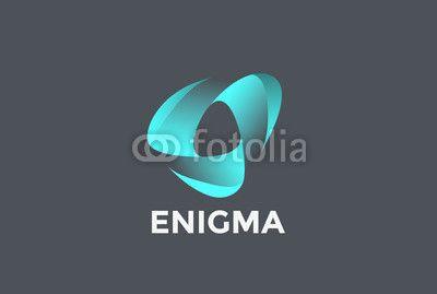 Triangle with Loop Logo - Triangle Infinity Loop Ribbon Logo abstract design vector. Buy
