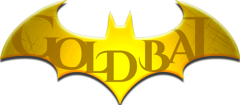 Gold Bat Logo - Gold Bat