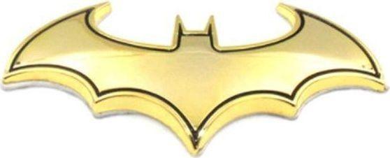Gold Bat Logo - 3D Metallic Sticker Gold Bat Logo price in Saudi Arabia | Compare Prices