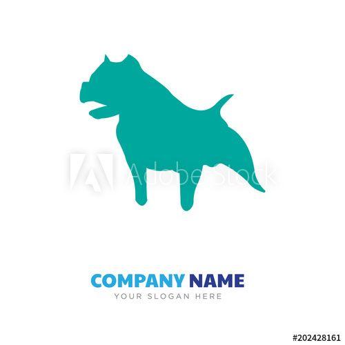Bull Company Logo - black pit bull company logo design - Buy this stock vector and ...