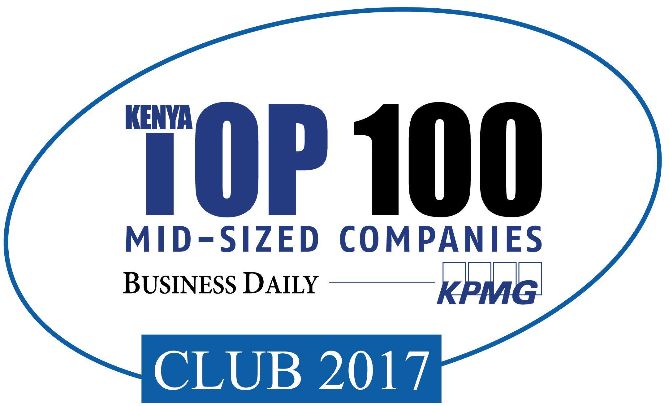 Top 100 Company Logo - Kenya Top100 Club Logo 2017 01