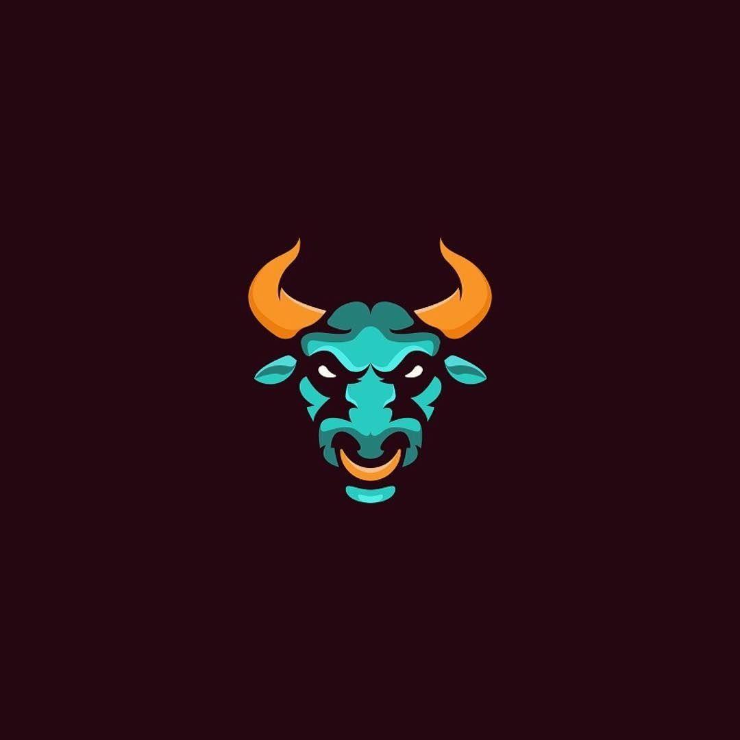 Bull Company Logo - Bull mark | Logos and words arts ... | Logo design, Logos, Logo ...