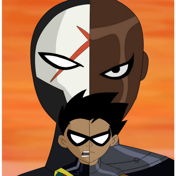 Cool Red X Logo - I thought this pic of Slade/Robin/Red X was really cool. Idk ...