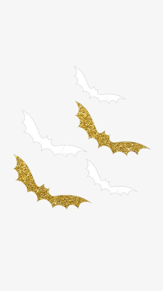 Gold Bat Logo - White With Gold Bat, Bat Clipart, Bat, White PNG and PSD File