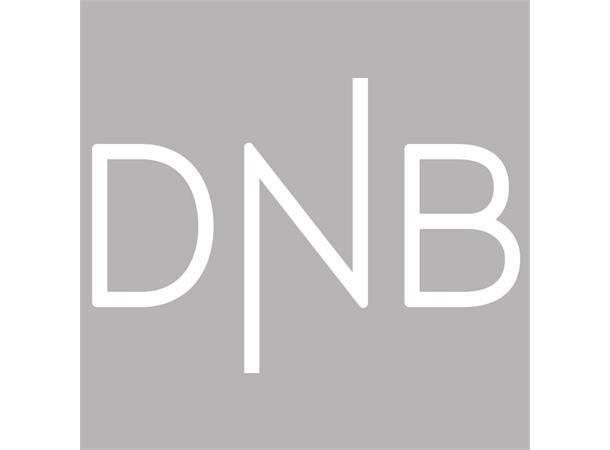 DNB Logo - LOGO VIF DNB u/ramme Hvit 6cm Logo til trykking - Klubb.no