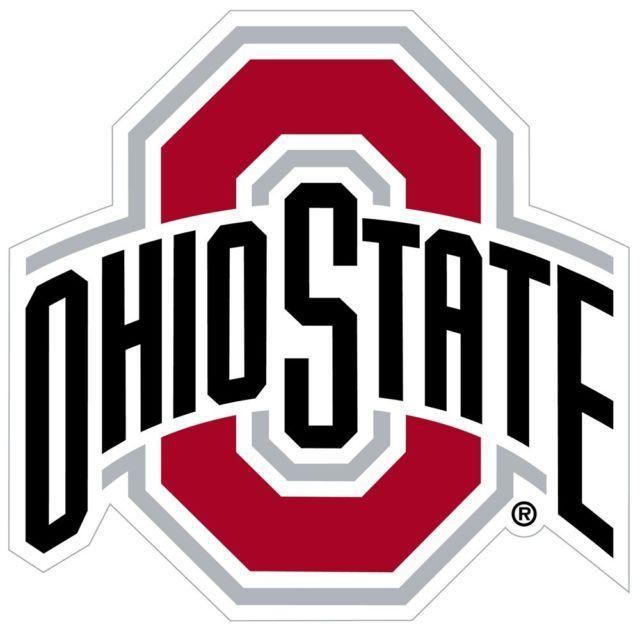 NCAA College Football Team Logo - NCAA Football Team 8 Inch Logo Magnet Ohio State Buckeyes