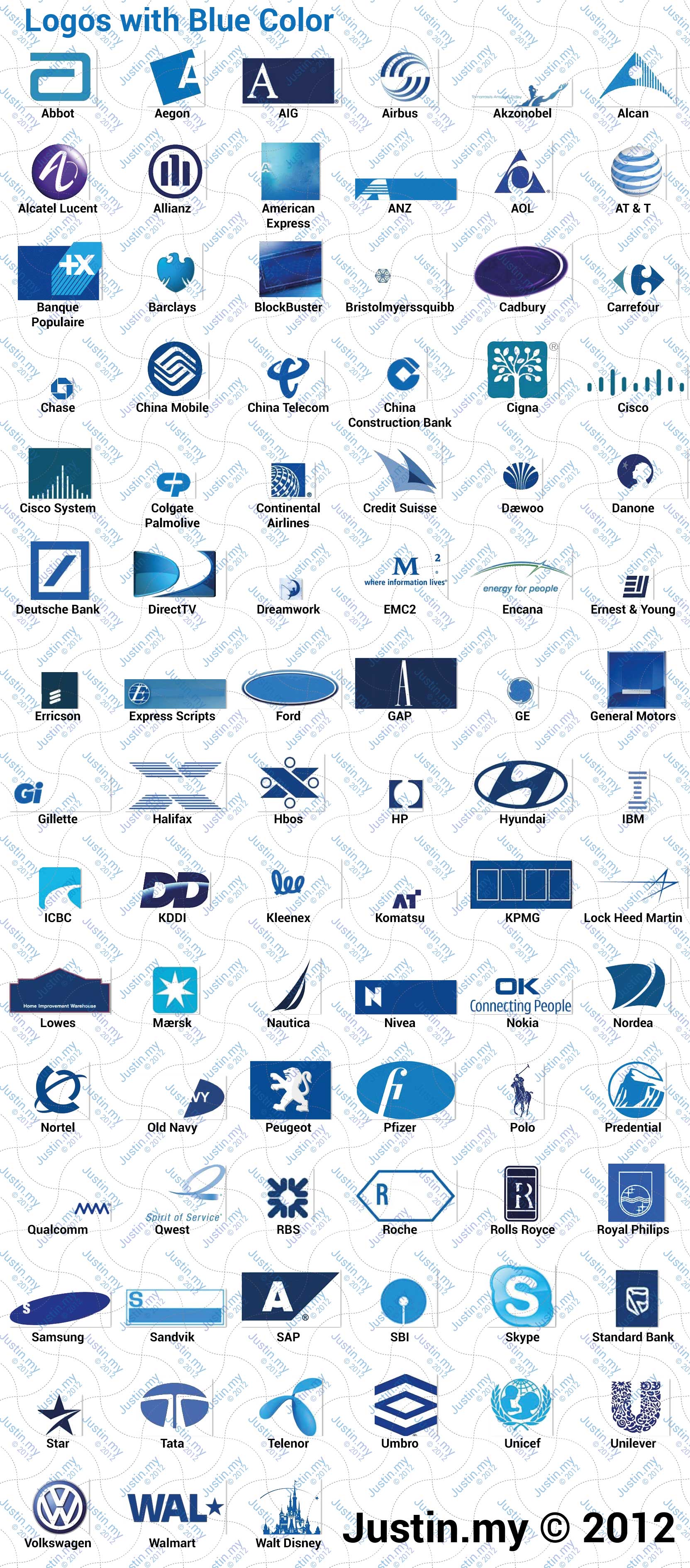 Blue Logo - Logo Quiz Cheats