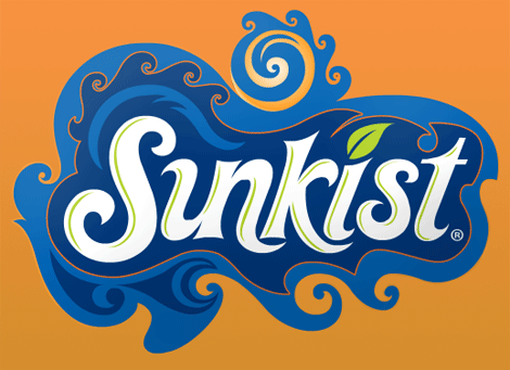 Sunkist Soda Logo - Brand New: A Swirl of Orange
